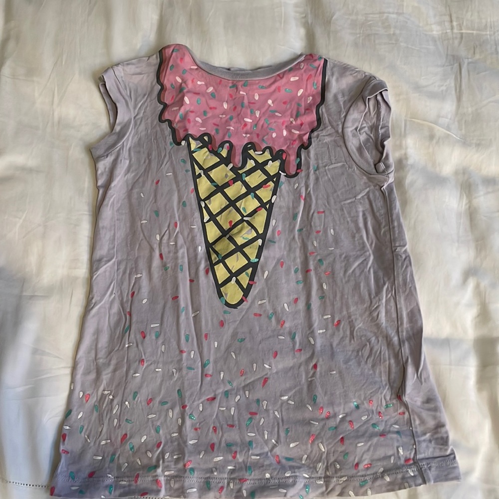 Stella McCartney Kids - 4 years - Ice Cream Cone TShirt Dress